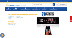 Desktop Screenshot of connectshop.com.br