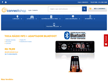 Tablet Screenshot of connectshop.com.br